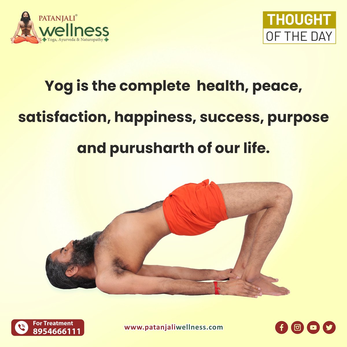 HaribanshShukl4's tweet photo. 🙏🧘‍♂️‼️सादर ओ३म जी ‼️🧘‍♂️🙏
🙏🌹ओ३म श्रीगुरुभ्यो नमः🌹🙏
करो योग रहो निरोग l
योग से संभव स्वास्थ्य भारत l
#राष्ट्रगौरव_पतंजलि
#I_support_patanjali
#ISupportSwamiRamdev
सत्य सनातन धर्म की जय 🚩🙏
जय श्रीराम 🚩🙏
🙏🇮🇳 जयहिंद जय भारत 🇮🇳🙏
🙏🇮🇳 वंदेमातरम 🇮🇳🙏
🧘‍♂️ #पतंजलि_परिवार_मुंबई 🧘‍♂️ https://t.co/EUFCpcEmGs