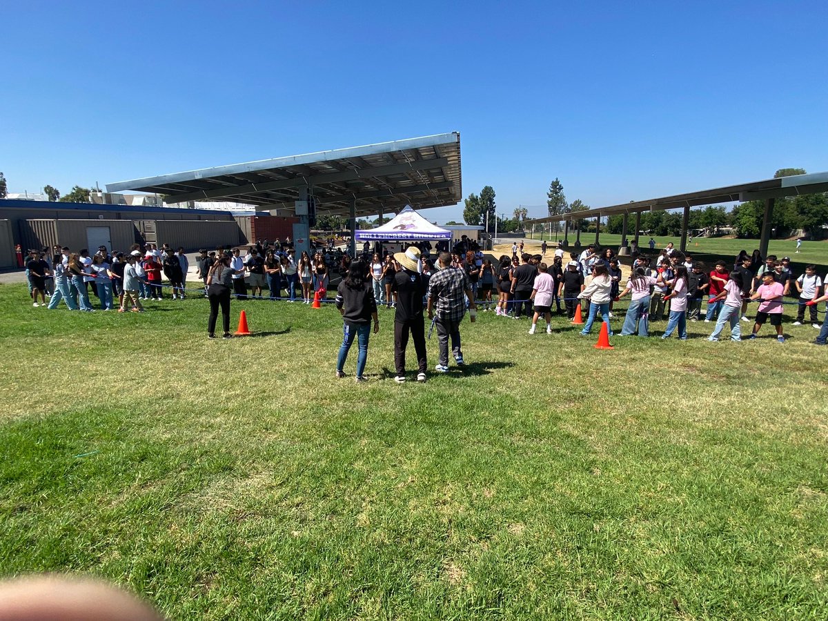 Tug of war today during lunch. 💪🏻🐾 <a href="/WestCovinaUSD/">West Covina USD</a>