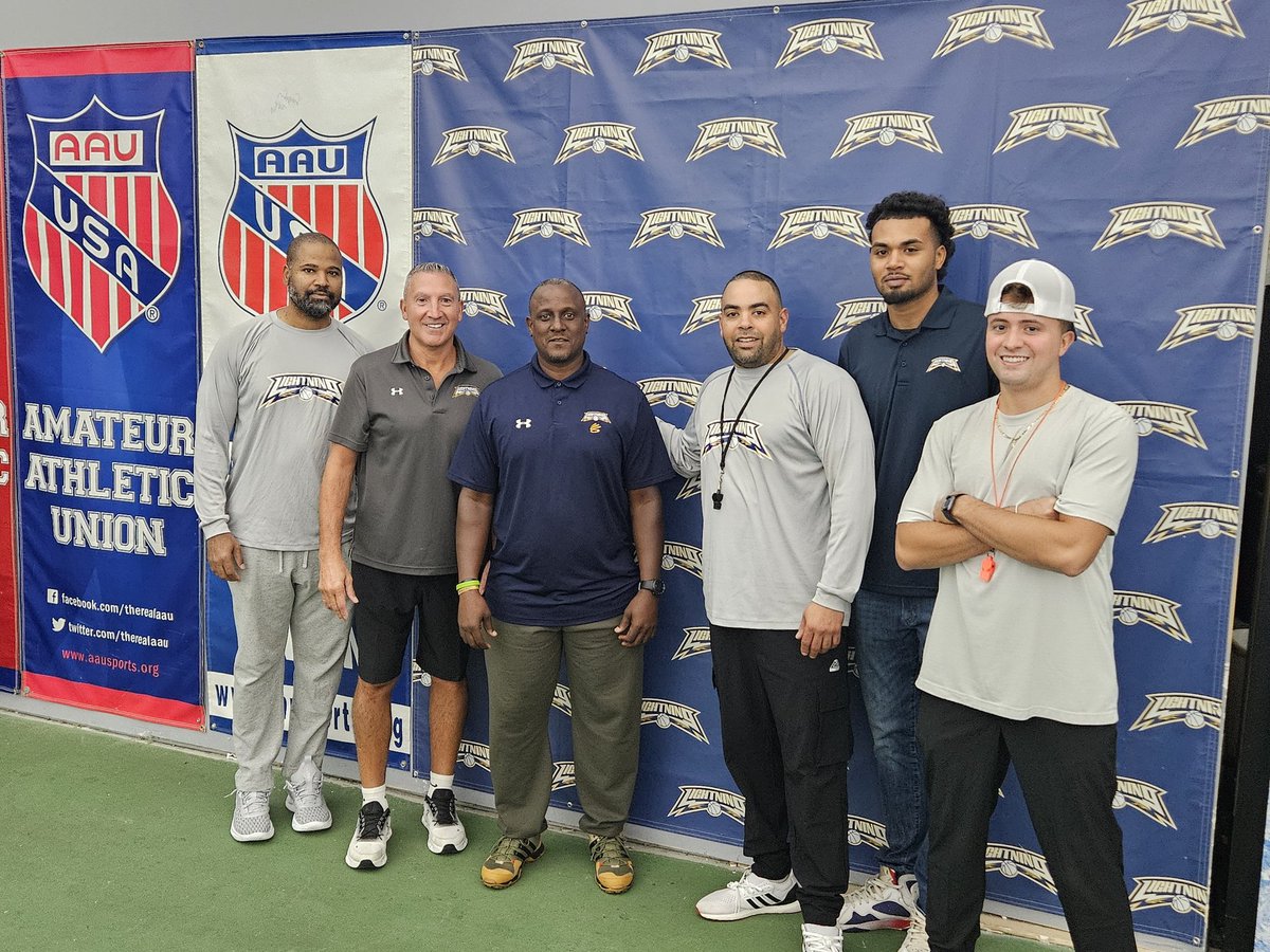 Brewster Lightning AAU Coaches.