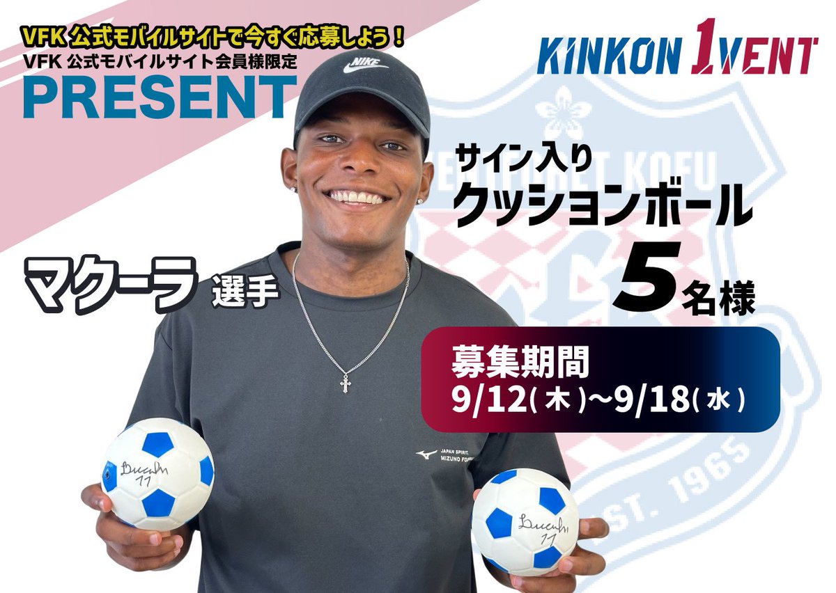 サインボールと甲府工業の記念ボール サインボールと甲府工業の記念ボール （甲子園出場校 山梨 甲府