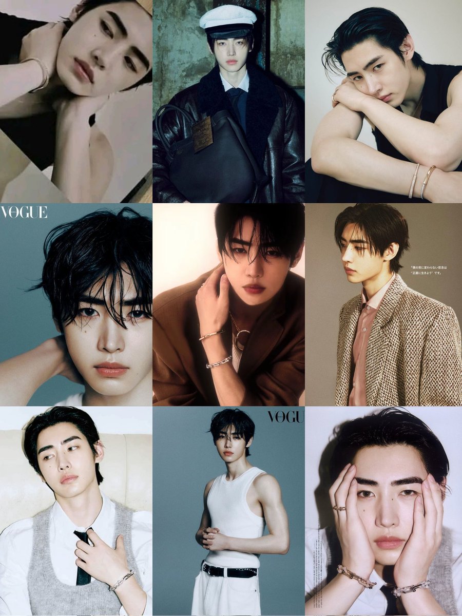 this year of model sunghoon is so insane