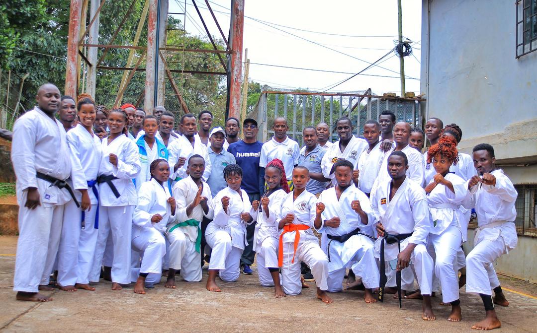 UgandaKarate's tweet photo. Over the weekend we held our 2nd National Gasshuku. Over 100 athletes from the different Dojos gathered in Lugogo for a full day training. @worldkarate_wkf @JapanEmb_Uganda https://t.co/IGhHyaPeju