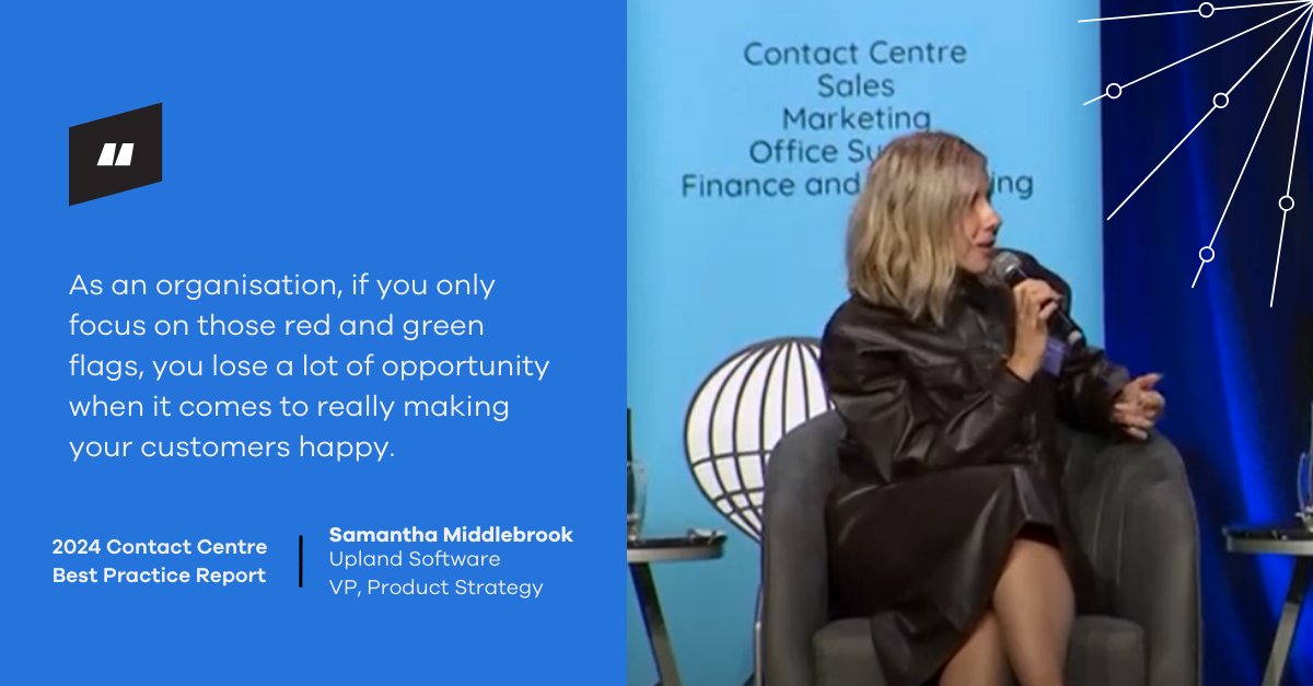 #TBT to our fabulous Samantha Middlebrook's chat with SMAART Recruitment about the 2024 Contact Centre Best Practice Report on Customer Experience. Watch for can't-miss insights on the future of customer experience in your contact centre. ow.ly/YFVX50TkEu0