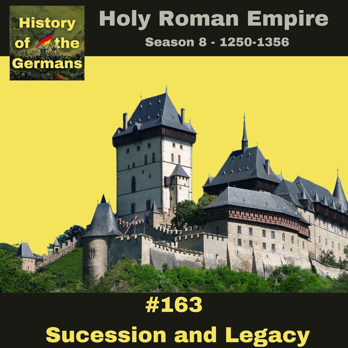This is the last episode of this season and it is time to say goodbye to Karl IV, Ludwig the Bavarian, Henry VII, Albrecht of Habsburg, Adolf von Nassau and Rudolf of Habsburg. These have been some eventful 138 years.…..
Link here: lnk.to/HotGPod
