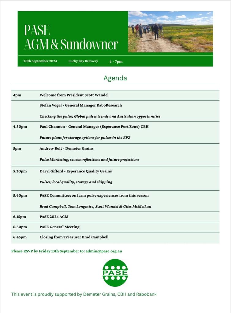 Should be a great night at the brewery friday 20th September, hope to see you all there <a href="/SEPWA_ag/">SEPWA</a>