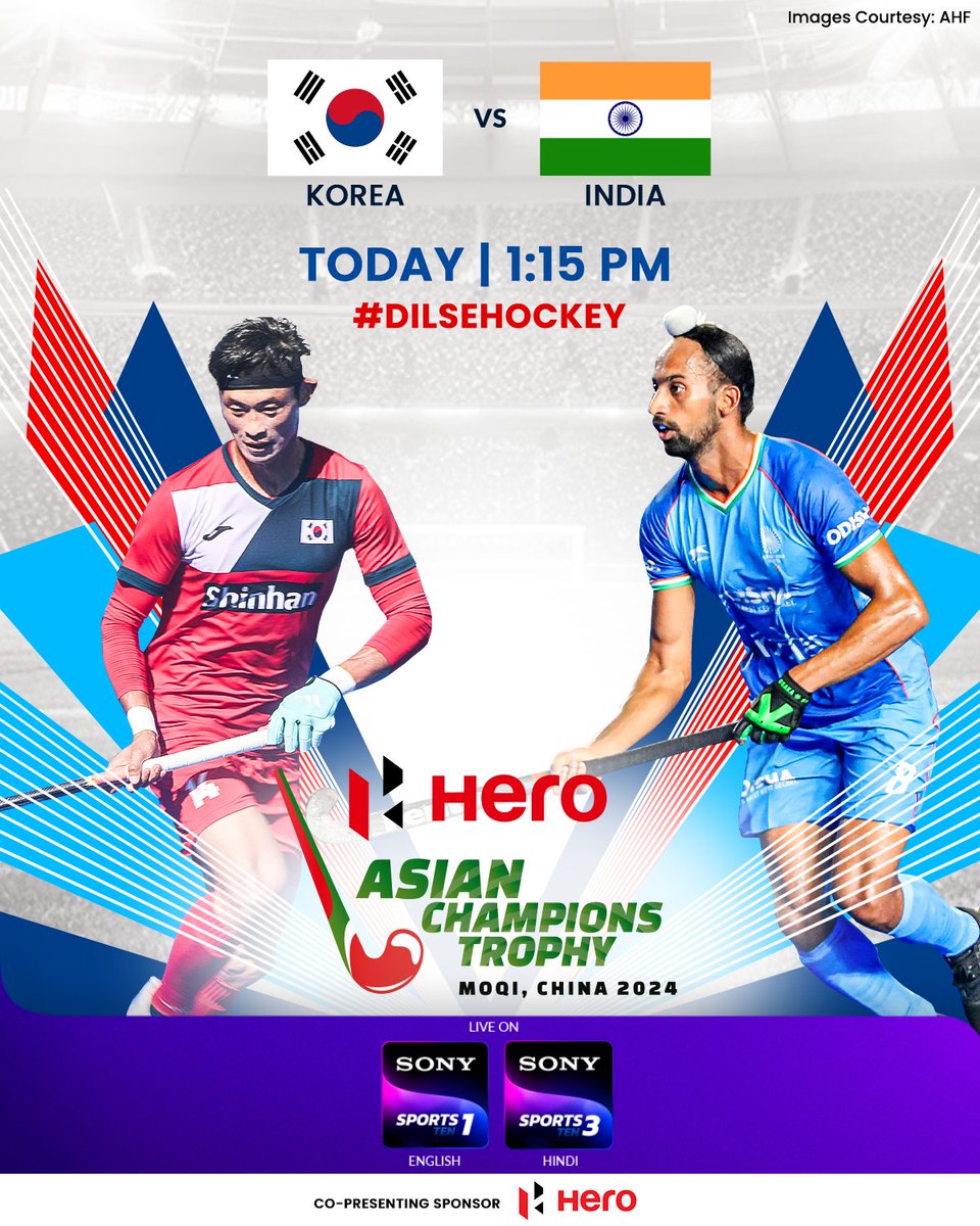 SonySportsNetwk's tweet image. Let's keep the winning momentum going 🇮🇳 🙌

Tune-in to the #SonySportsNetwork as India take on Korea at #ACT2024 🏑 

#KORvsIND #HockeyIndia