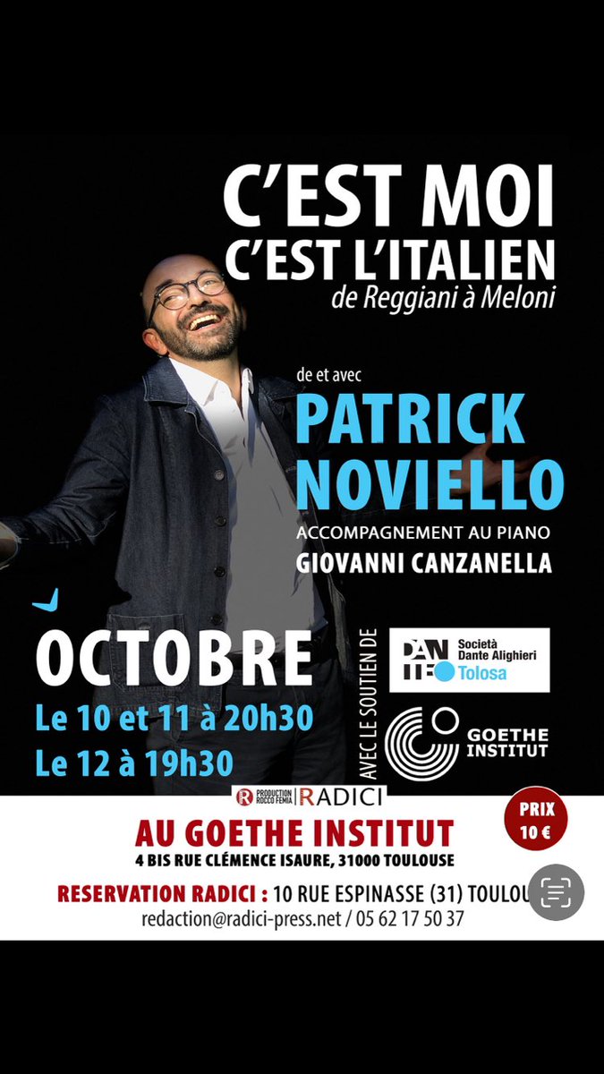 Réservations ouvertes ! ⁦<a href="/RADICIpress/">RADICI</a>⁩ ⁦<a href="/RADICIFEMIA/">Rocco FEMIA</a>⁩