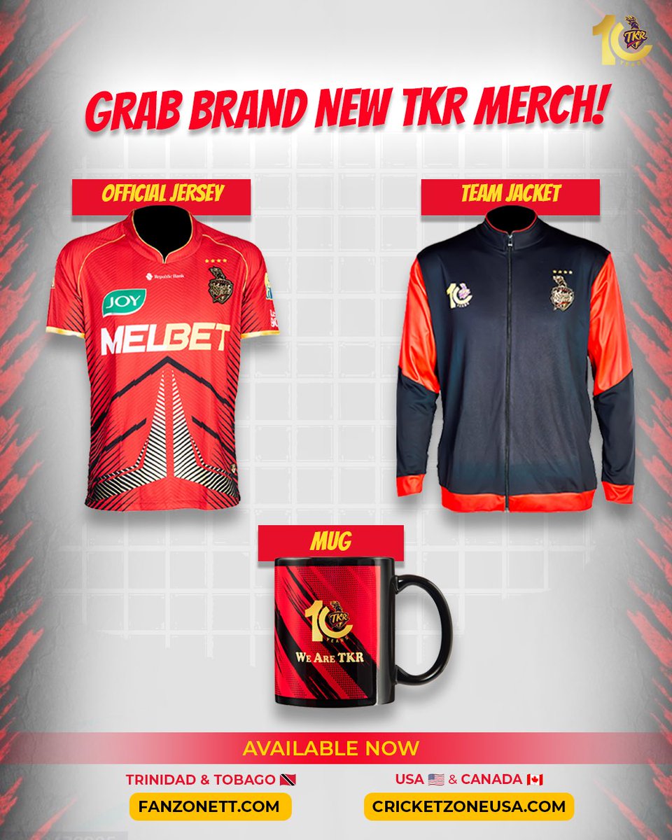 TKRiders's tweet photo. Add the latest TKR merchandise to your collection, #KnightArmy! ❤️
Buy yours today - https://t.co/Thwvt1YZRy https://t.co/F57Vz0VoZz