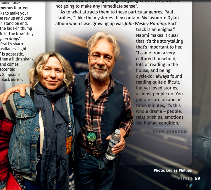 Great 4 star album  review in this months RnR Magazine  'nothing is obvious &amp; everything demands your attention" . A well put together interview in there too - #ukamericana #englishfolkmusic <a href="/RocknReelR2/">RnR magazine</a>