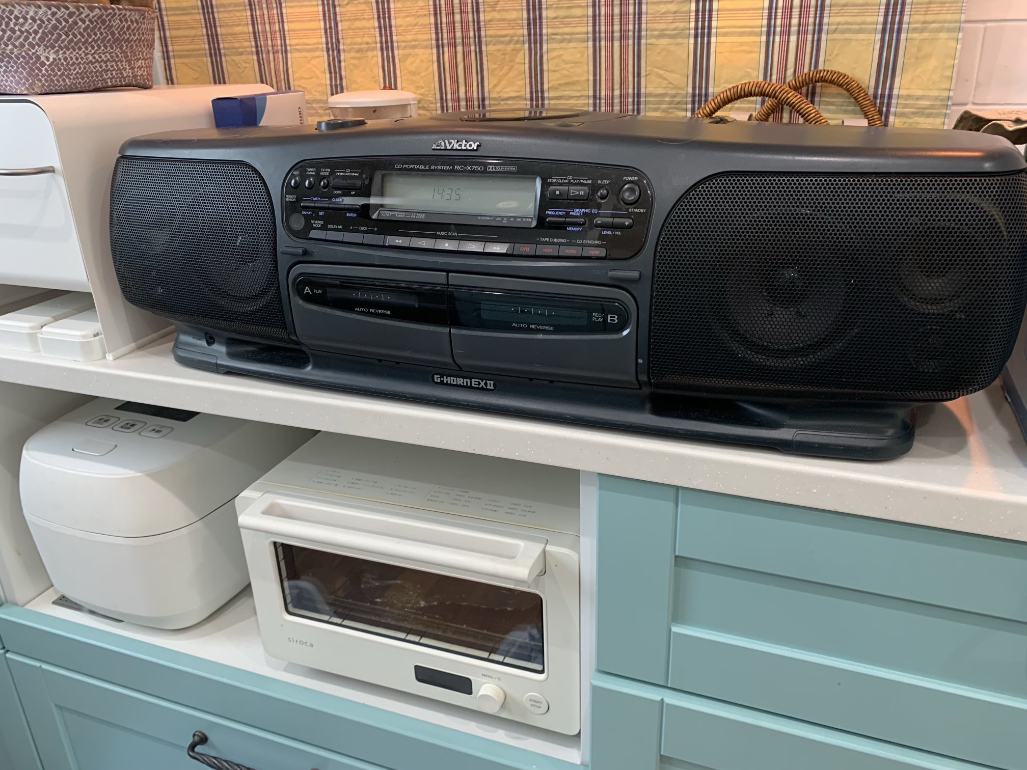 ラジカセ Victor RC-X750