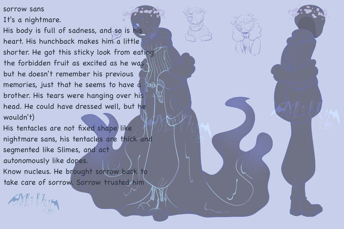 yelingmilky's tweet photo. Role setting of excessiveverse #utmv #undertale_AU #excessiveverse #sansau https://t.co/kn4qk0OvDg