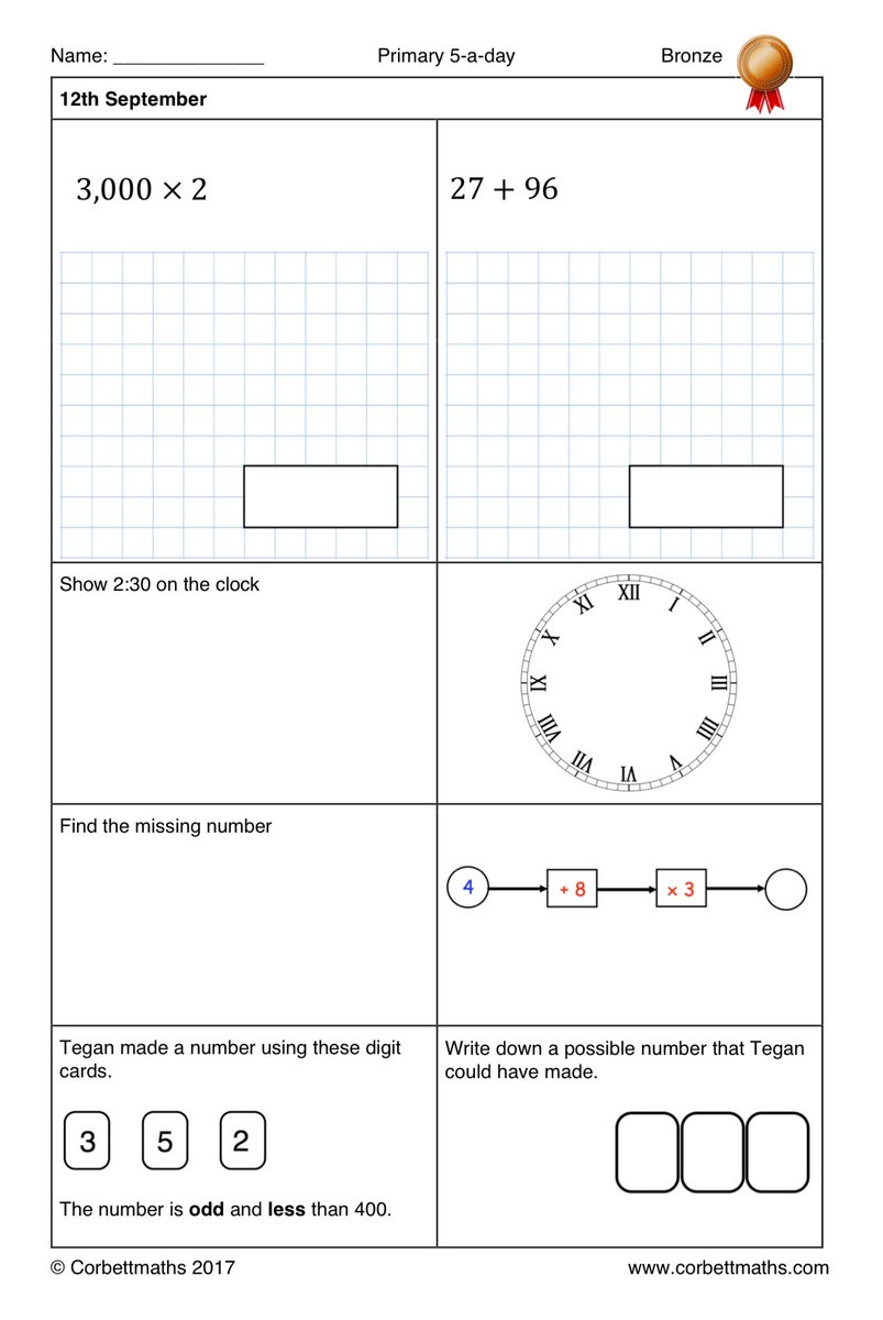 Corbettmaths tweet media