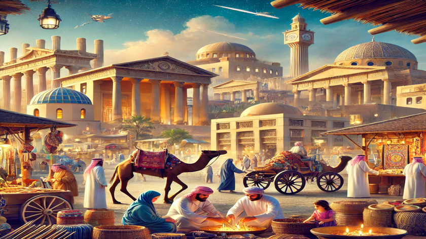 اثناء الرحلات يمكن ايضا زيارة الأنشطة الثقافية والتراثية: أمثلة: قرى التراث (المملكة العربية السعودية ، الإمارات العربية المتحدة، عمان)، زيارة المواقع التاريخية (أثينا، روما).