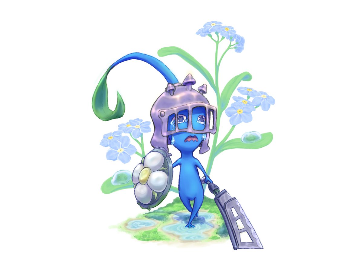 jadodo_art's tweet photo. Yipiiii, I was able to finish the second one. My cutie lil blue pikmin  
૮꒰⸝⸝>  ̫ <⸝⸝꒱ა https://t.co/dEEsM8kNqH