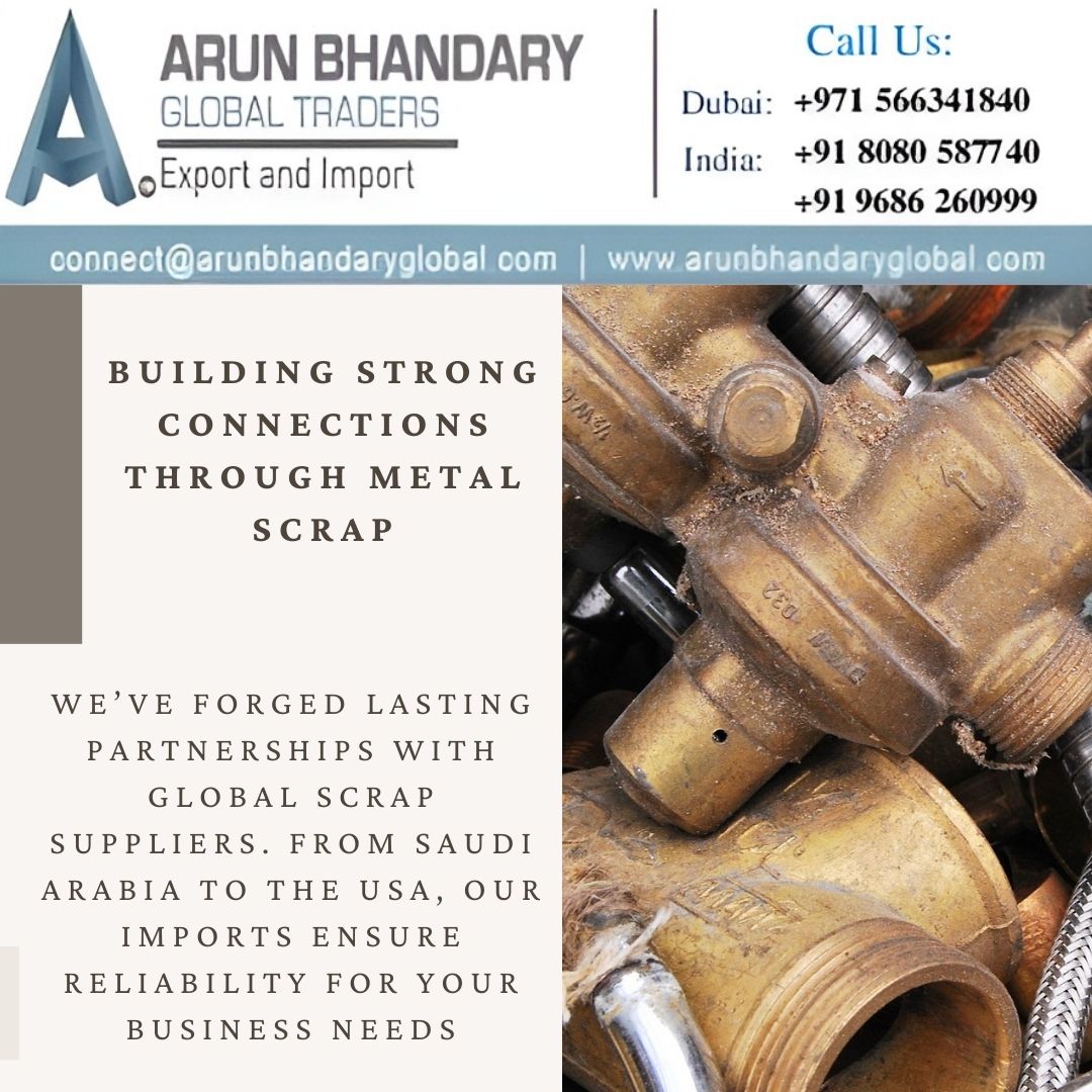 Arunbhandarygl1's tweet image. Transforming Waste into Wealth! 🌍♻️ ABGT! is your trusted partner for premium quality aluminum scrap and other metal scraps. Let&apos;s build a sustainable future together, one scrap at a time! 
#MetalScrap #AluminumScrap #SustainableTrading #CircularEconomy #EcoFriendlyBusiness