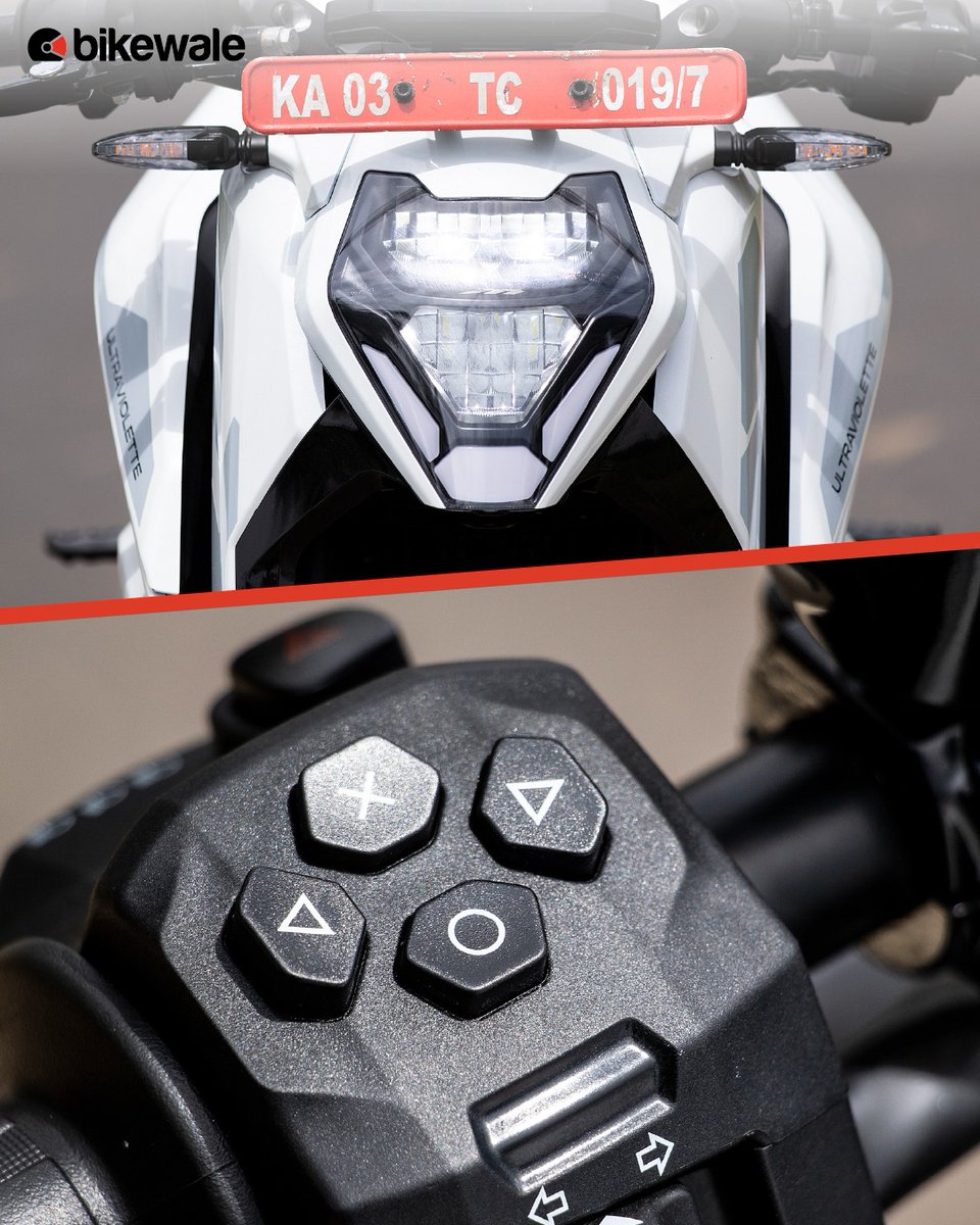 BikeWale's tweet photo. The #Ultravioltte #F77Mach2 is a premium electric motorcycle for the Indian market. It is powered by a combination of powerful battery that churns out a top speed of 155kmph and a riding range of more than 300kms.
#ultraviolettef77mach2 #bwphotos #bikes #motorcycles #bikeupdates https://t.co/9TwbxrLwAe