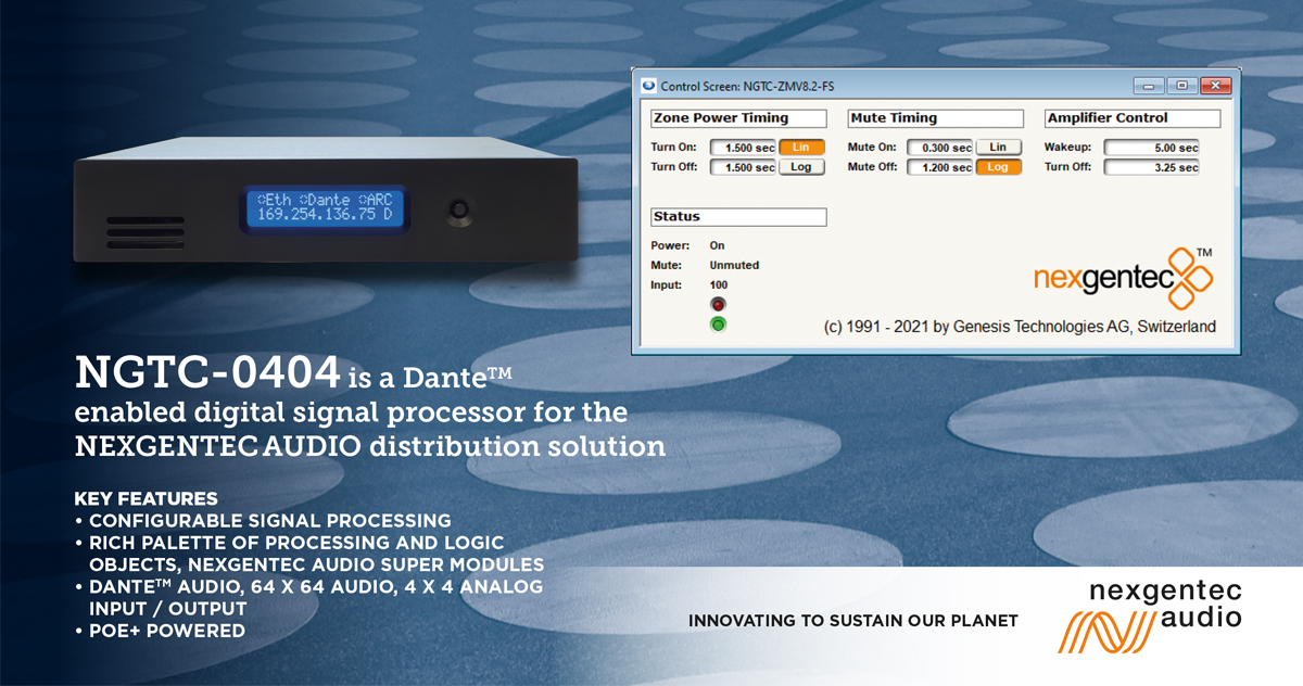 Nexgentec1's tweet photo. #nexgentecaudio DSP's and super modules - the best functionality in the least amount of time - full control for any features & functions in all audio zones. With short lead times!
#timesaver #unlimited #flexibility #audio #AV #AVOIP #IP #Dante #AES67 #featureset #b2b #efficiency https://t.co/tteTbatoa1