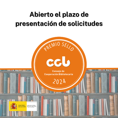 📣Se encuentra abierto el plazo de inscripción en la Convocatoria Sello CCB 2024

Con dos modalidades para las bibliotecas escolares y un premio 5 000€ 📚📘

📆Plazo hasta el 25 de septiembre

¡Anímate a participar!💪

Accede a toda la información
👇
ccbiblio.es/abierta-convoc…