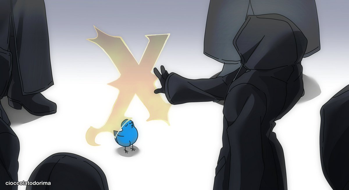 cioccolato_kun's tweet photo. Twitter Bird out here trying to regain control of their body https://t.co/pTSPz3oENO