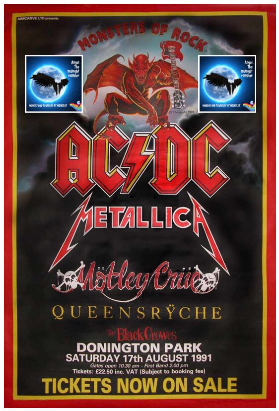 AngelVZant's tweet photo. It’s time to travel back to the home of rock Donington Park with my @medway_pride Midnight Rambles this week 🥳Tonight there’s another chance to hear my 1991 Monsters Of Rock special. 1 hour of great music and all On-Demand🥳🤟🏼
https://t.co/e9PNMl6X8X… #MidnightRambleNumber288 https://t.co/e49qbYT5pC