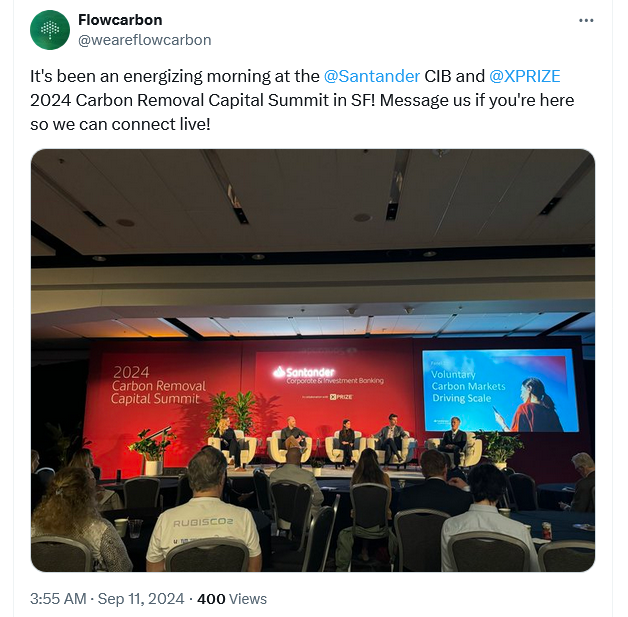 _TOBTC's tweet image. #Flowcarbon, a carbon credit #blockchain platform co-founded by Adam Neumann, is refunding investors after its planned “Goddess Nature Token” (#GNT) failed to launch. 

The company cited tough market conditions and resistance from carbon registries as reasons for the delay.…