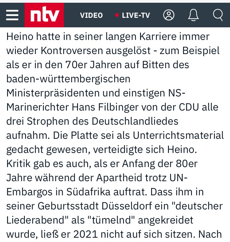 „Unterrichtsmaterial“ #Heino