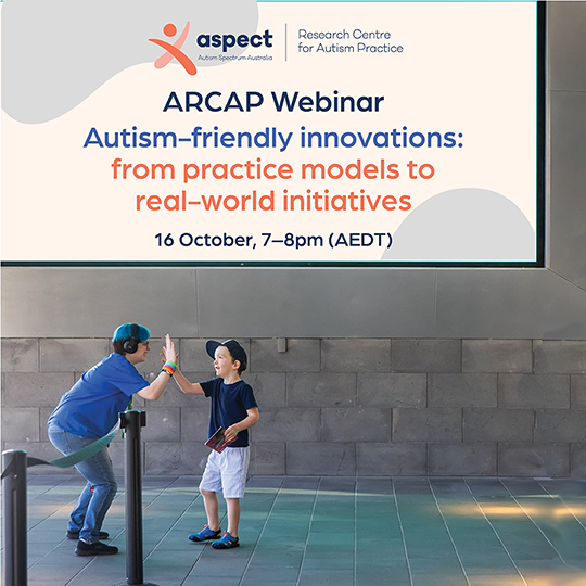 arcap_aus's tweet photo. Join us for a free webinar examining autism-friendly practice models for creating inclusive environments &amp; showcasing real-world examples that are transforming airports &amp; museums into more accessible spaces. Register now! https://t.co/A7aztdVxNi #AutismFriendly #Webinar https://t.co/PHIwGrMvx8