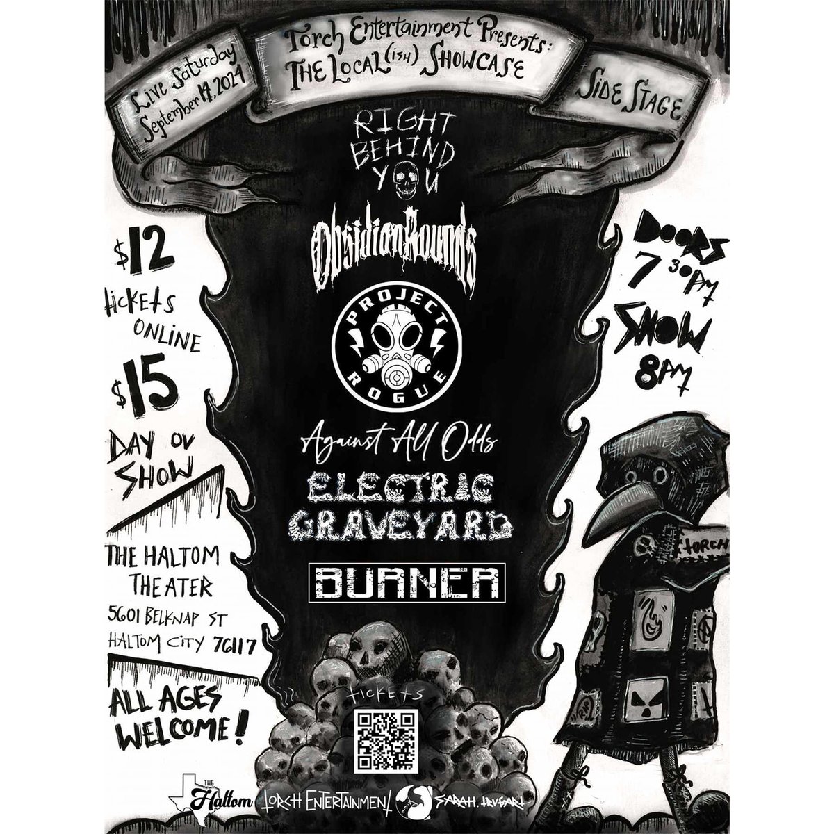 JosephMueller's tweet image. this Saturday at the Haltom for #AgainstAllOdds, #ProjectRogue, &amp;amp; more