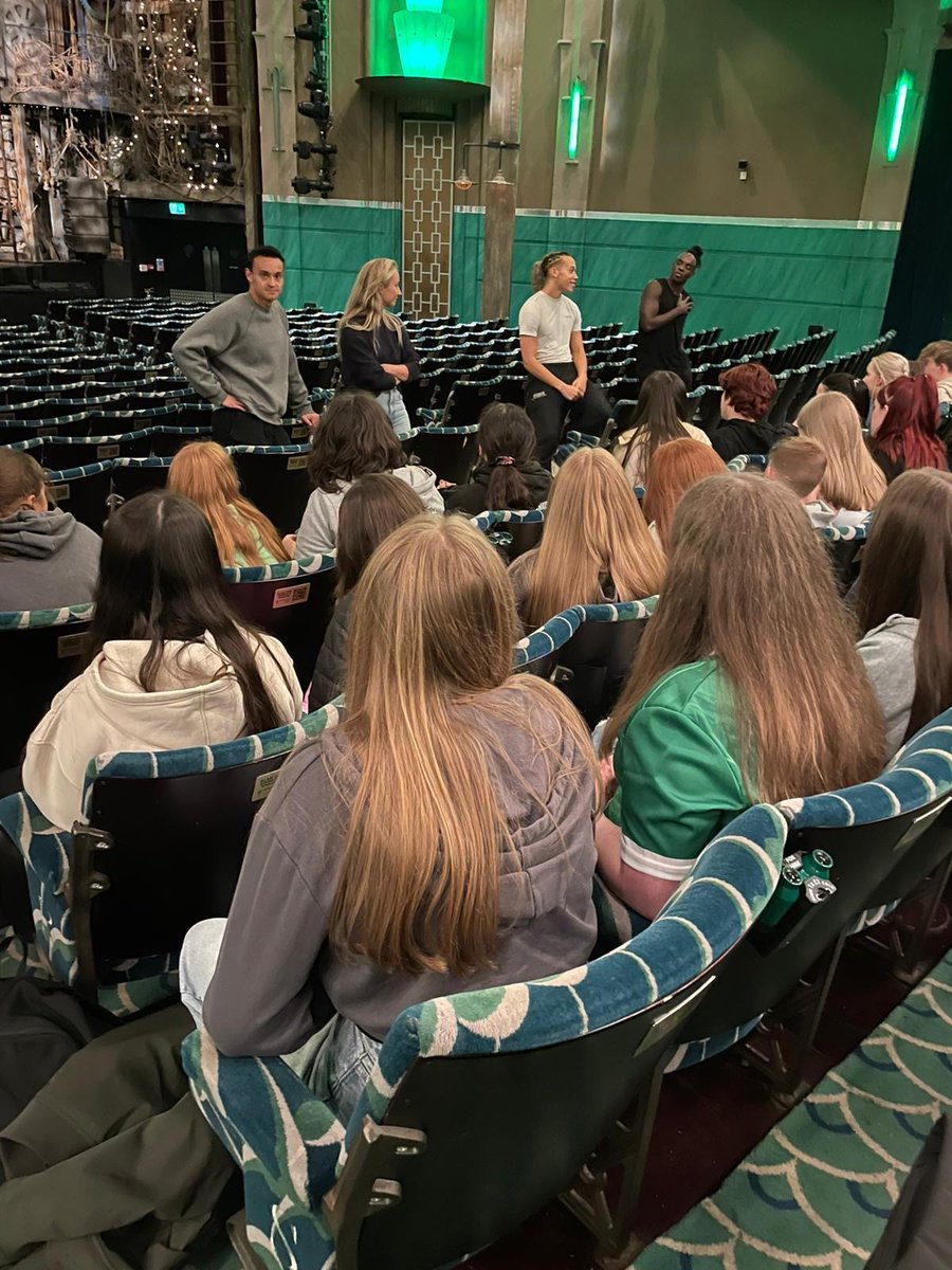 Lightcliffe Academy students and staff had an amazing experience at the Apollo Victoria Theatre in London yesterday, where they were lucky to watch a performance of Wicked and have a personal Q&amp;A session with the cast.