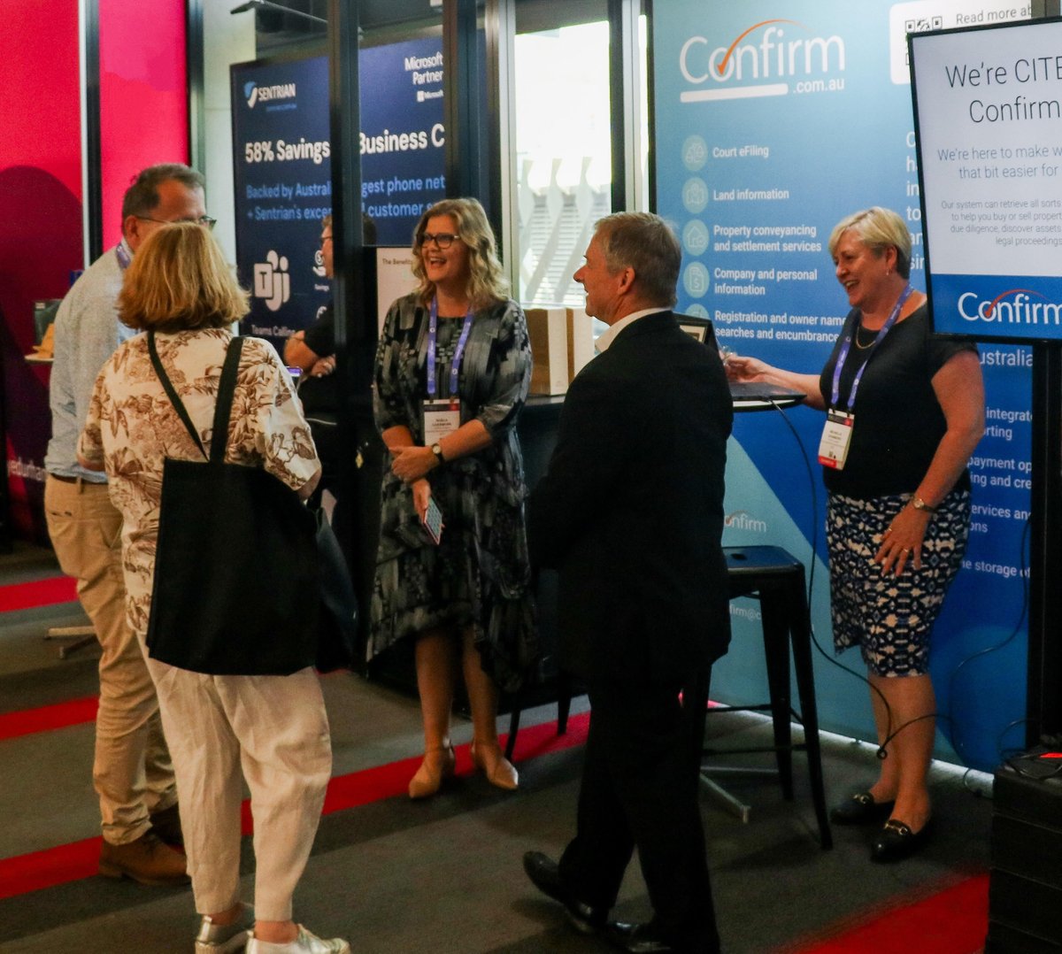 Confirm_IB's tweet photo. Some insightful sessions so far at the 2024 #ALPMASummit +#ALTACON

Have a moment? Come and chat with us at Stand 14 to learn about how we can evolve your business. Also, don't forget to enter our draw for a chance to win a luxury hamper! 🎁
#Legal #Convention #PracticeManagement https://t.co/fWFhIqCPf5