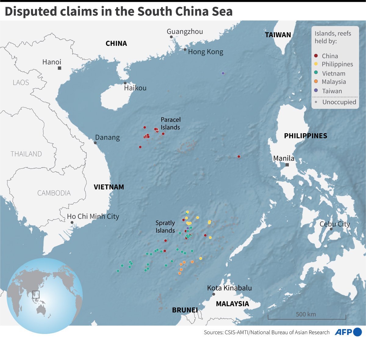 #UPDATE China will "crush" any foreign incursion into its sovereign territory including in the South China Sea, a senior Beijing military official said on the sidelines of a defence forum

Full story:  u.afp.com/5EoK
