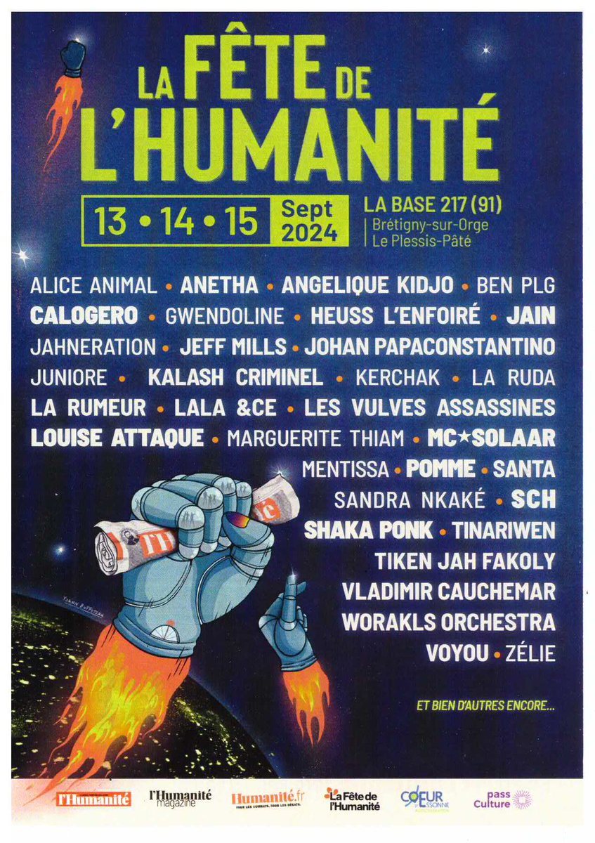 Vous cherchez désespérément un pass à 40€ pour la fête de l’Humanite ! 
Rdv : pcfparis20.fr
Vente à distance par Paylib ou Lydia. bonjour@pcfparis20.fr - SMS 0619948713 <a href="/PCFparis20/">PCF Paris 20</a> <a href="/raphaelleprimet/">Raphaelle Primet</a> <a href="/jacquesbaudrier/">Jacques Baudrier</a> <a href="/LZagorac/">Laurent Zagorac</a>