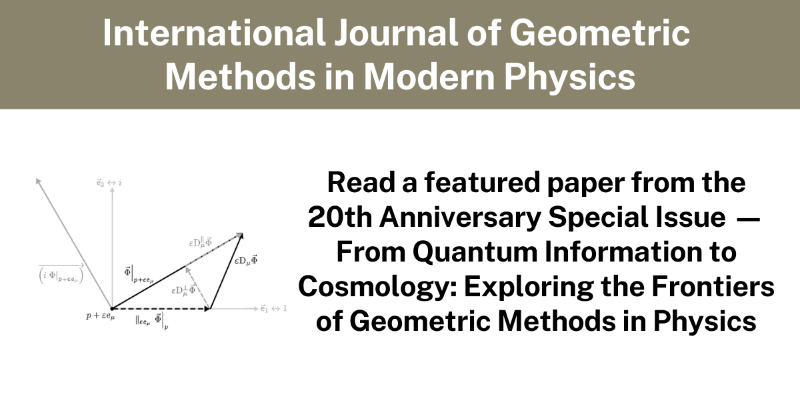 worldscientific's tweet photo. Free to read until 31 October 2024: From quantum electrodynamics to a geometric gauge theory of classical electromagnetism.
The paper introduces a novel #classicalfieldtheory formulation of #electromagnetism that approximates #quantumelectrodynamics (QED).