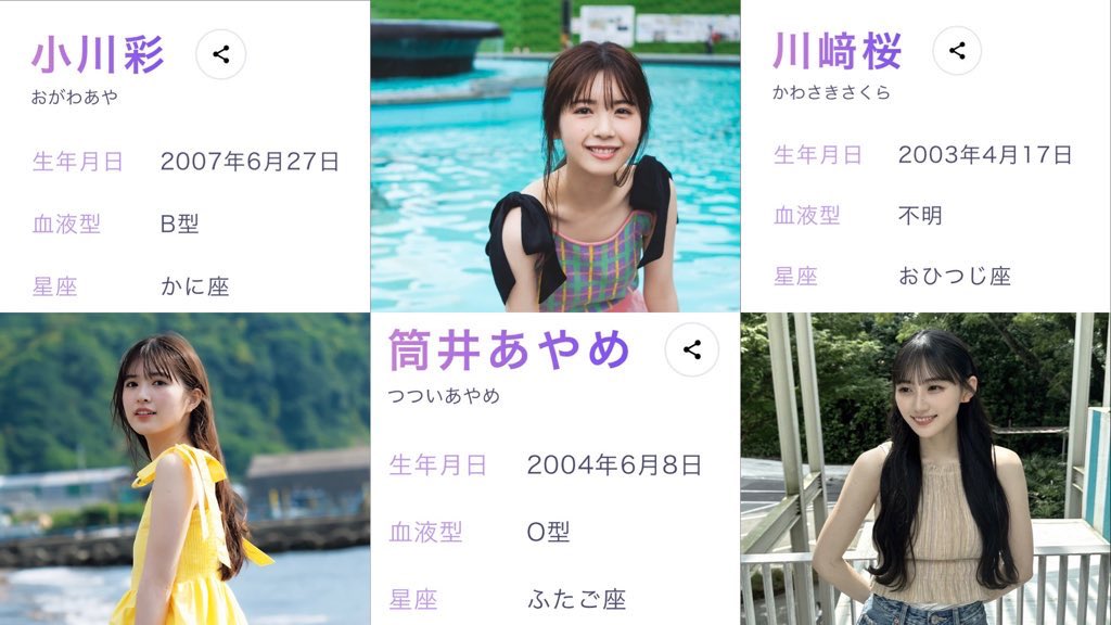 📮𝐧𝐞𝐰 𝐩𝐨𝐬𝐭📮

02 / 🚹 /  ibaraki

🐻‍❄️ 筒井 あやめ 🐻‍❄️
🍅 小川 彩 🍅
🫧 川崎 桜 🫧

 #乃木坂好きな人と繋がりたい 
 #いいねかRTで気になった人フォローする