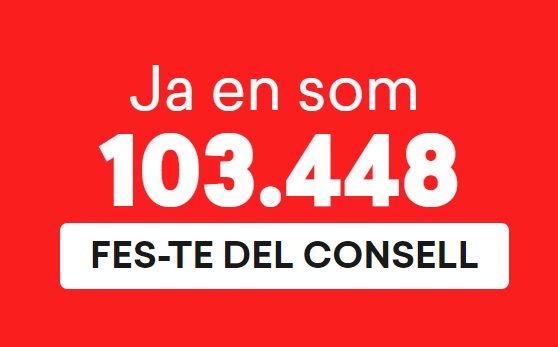 SOLARCATrepubli's tweet photo. El comptador del @ConsellxRep assoleix la xifra de persones registrades equivalent a les poblacions de Manresa i Santa Perpètua de la Mogoda plegades. Continuem! i #PreparemNos per a l'#EmbatFinal! https://t.co/LjrUPtQDk0