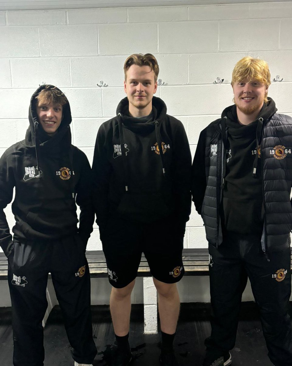 Harvey, Ryan and Matty are wearing the new 1964 branded teamwear for away games courtesy of Rok Box Gym. There are tracksuit tops, bottoms, shorts and gilets. Huge thanks to Rok Box!