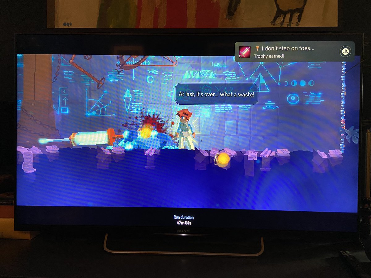 zoeghdie's tweet image. FINALLY finished Dead Cells on 5BC! The final final boss! 🎉🥳The hardest game I’ve ever played in my life… 
About a thousand runs and #ragequitting like 500 times 😂 
To the devs… I hate and love you at the same time! What a game! What a ride! 🤘🏼🎮 #DeadCells #Roguelike