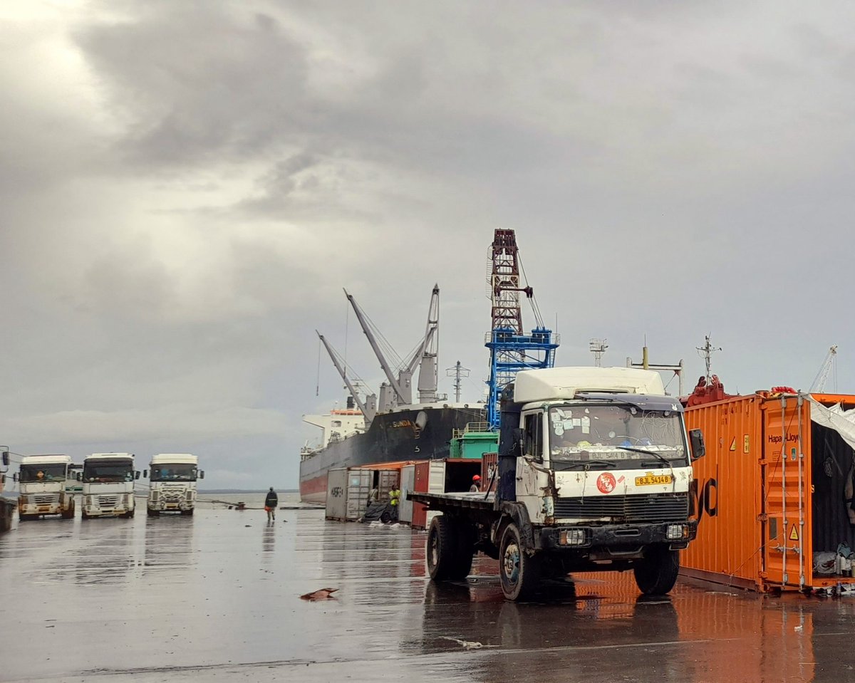 WorldCargo News (@worldcargonews) on Twitter photo 📲 The Gambia Ports Authority has awarded a contract for the implementation of a new Port Management Information System: tinyurl.com/3w2n2m94
<a href="/GambiaPorts/">Gambia Ports Authority</a> <a href="/prodevelop/">Prodevelop</a>
#Ports #Gambia #ICT #WorldCargoNews 📲 The Gambia Ports Authority has awarded a contract for the implementation of a new Port Management Information System: tinyurl.com/3w2n2m94
<a href="/GambiaPorts/">Gambia Ports Authority</a> <a href="/prodevelop/">Prodevelop</a>
#Ports #Gambia #ICT #WorldCargoNews