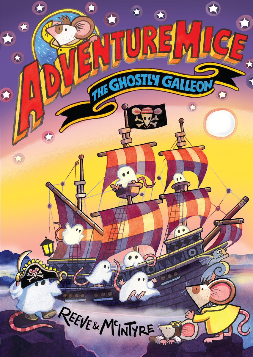 Philip Reeve (@philipreeve1) on Twitter photo It’s #Adventuremice day! The Ghostly Galleon is out now. It’s the 5th book in the series (though you can read them in any order) and it’s packed with unconvincing ghosts, very mild perils, and lots of beautiful paintings by <a href="/jabberworks/">Sarah McIntyre</a>. It’s #Adventuremice day! The Ghostly Galleon is out now. It’s the 5th book in the series (though you can read them in any order) and it’s packed with unconvincing ghosts, very mild perils, and lots of beautiful paintings by <a href="/jabberworks/">Sarah McIntyre</a>.
