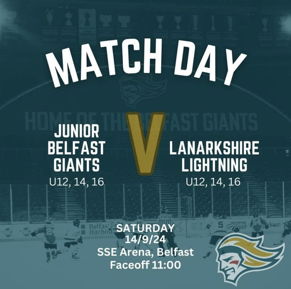 This Saturday‼️

📍SSE Arena
⏰First faceoff 11am
💵£5 per adult and U16s go free.