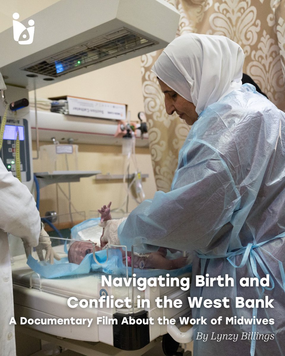 International Confederation of Midwives (@world_midwives) on Twitter photo 🚨 As violence escalates in Gaza, the West Bank has also seen a surge in hostilities. Blocked roads & overwhelmed hospitals make safe care nearly impossible.
Our documentary with <a href="/LynzyBilling/">Lynzy Billing</a> highlights the resilience of Palestinian midwives: 🎥 youtu.be/vaLuSotm-as 🚨 As violence escalates in Gaza, the West Bank has also seen a surge in hostilities. Blocked roads & overwhelmed hospitals make safe care nearly impossible.
Our documentary with <a href="/LynzyBilling/">Lynzy Billing</a> highlights the resilience of Palestinian midwives: 🎥 youtu.be/vaLuSotm-as