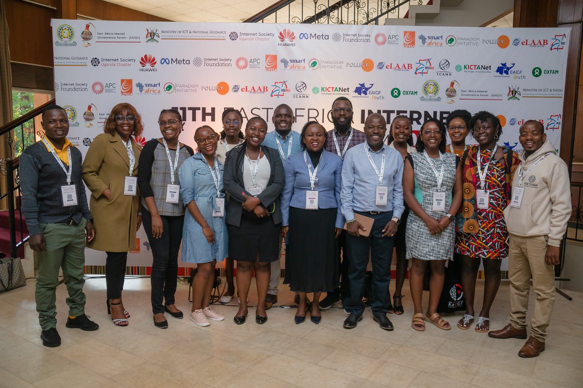 T_Wangechi's tweet photo. Happening now: Day II of the East Africa Internet Governance Forum under the theme, “Building our multi stakeholder Digital Future for East Africa.” 

Glad to contribute to the discussions for a sustainable digital future. #EAIGF https://t.co/8J7Bre30FO