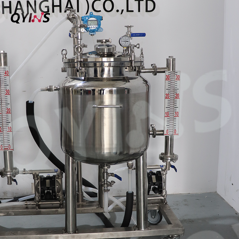 Qiyu_shanghai's tweet image. As an important container for storing CBD extracts, the CBD liquid storage tank has strict design requirements. The precise monitoring device equipped on the liquid storage tank can monitor parameters such as liquid level and temperature in real time #THCB #THCJD #CBD