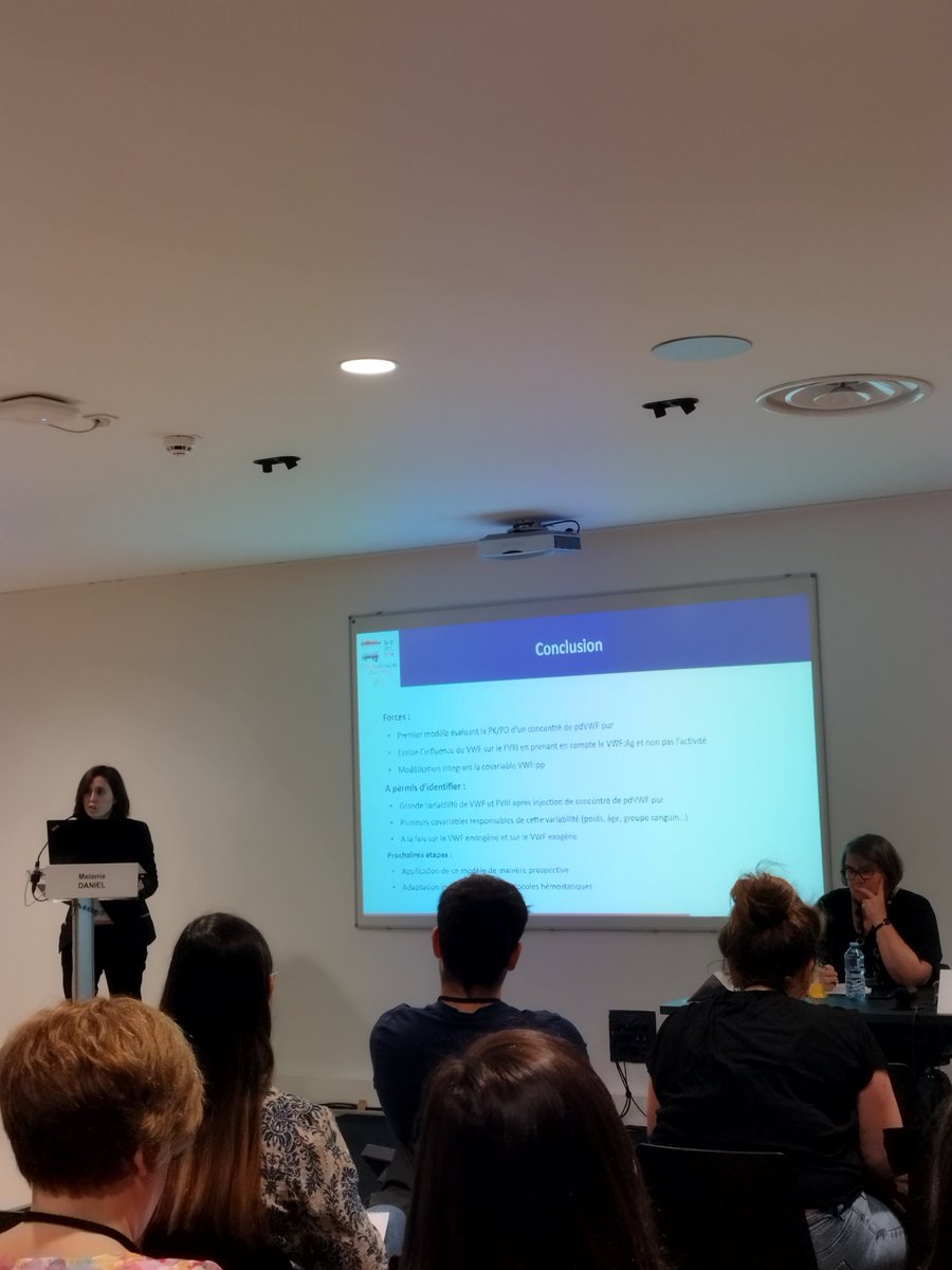 Mickaël Rosa (@mickal_rosa) on Twitter photo Très belle présentation de <a href="/DanielMelanieMD/">Melanie Daniel</a> sur les données chirurgicales de vie
réelle de l’étude WILL-PK.
Bravo Mélanie !
#CFH2024, <a href="/Team2_U1011/">Team2 U1011</a> Très belle présentation de <a href="/DanielMelanieMD/">Melanie Daniel</a> sur les données chirurgicales de vie
réelle de l’étude WILL-PK.
Bravo Mélanie !
#CFH2024, <a href="/Team2_U1011/">Team2 U1011</a>