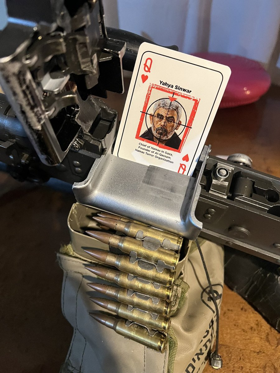 Sinwar your hourglass is running out. 
The IDF is on its way.