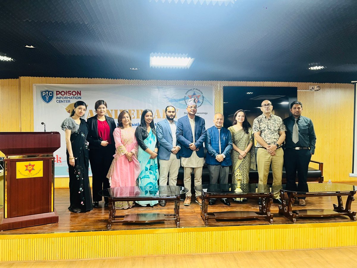 Highlights from our First Anniversary program 📷 Honored to have the esteemed Health Minister, Pradip Paudel, unveil our Annual Report and share his inspiring words #anniversarycelebration #poisoninformationnepal