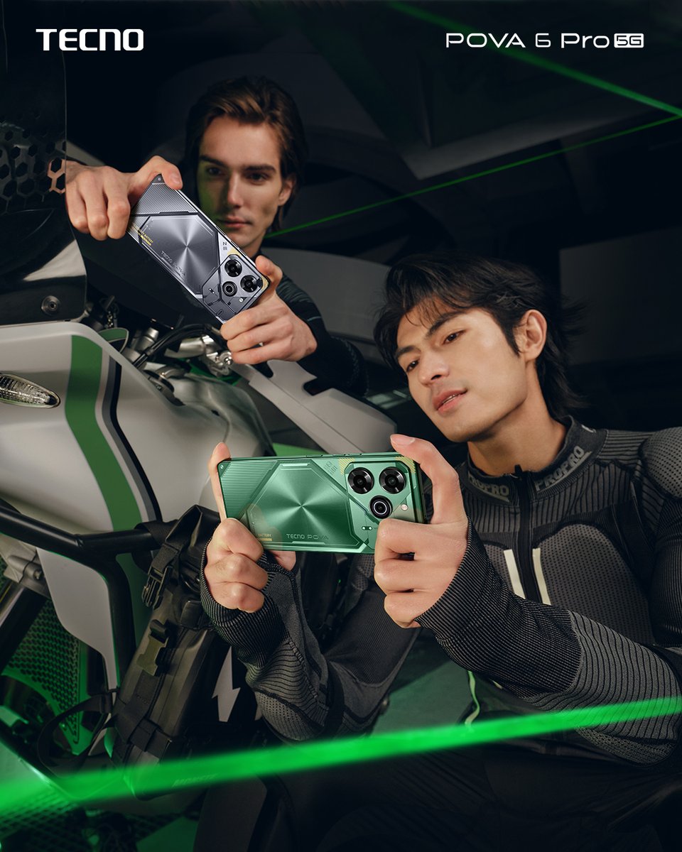 tecnoindonesia's tweet photo. β‘ Push Rank Jadi Always Menyala dengan TECNO POVA 6 Pro 5G!
Performa maksimal bikin mabar makin seru. Nggak perlu takut lag lagi! π
Dapatkan TECNO POVA 6 Pro 5G di Official Store TECNO dan Authorized Store.
https://t.co/Imi2RAjZ7K
#AlwaysMenyala
#PlayOnPOVA
#TECNOPOVA6Pro5G https://t.co/yZOHjpLIQ9