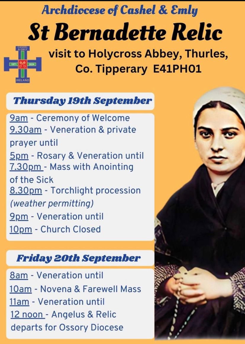 Archdiocese of Cashel & Emly (@cashelandemly) on Twitter photo 