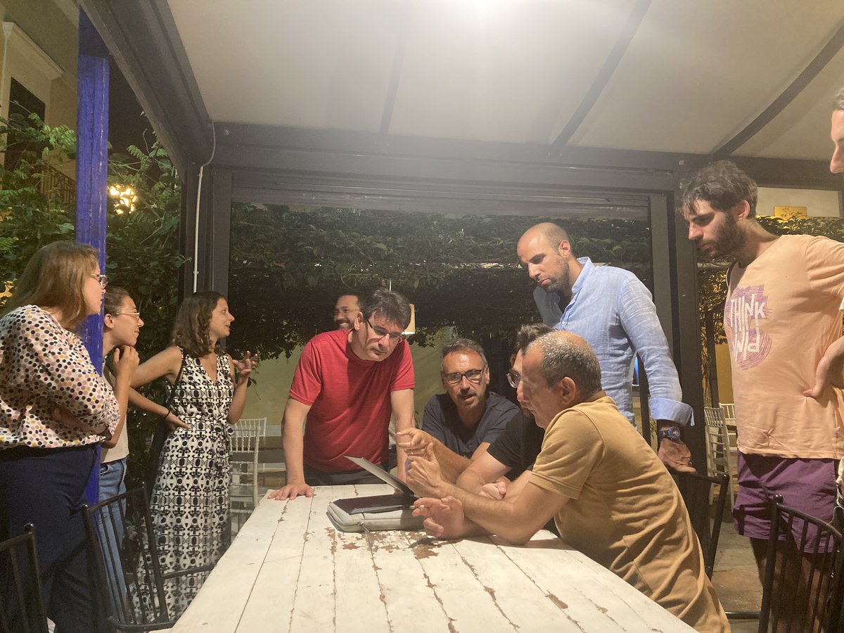 Aneis.eu school activities are going to start for the 4th day. Ventotene (Italy). A very attractive place