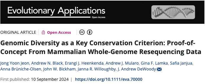 Anna Brüniche-Olsen (@annabruniche) on Twitter photo Interested in how genomic data can help improve conservation assessments and population monitoring? Check out our paper in <a href="/EvolAppJournal/">Evolutionary Applications</a> where we outline background, provide a bioinformatic pipeline, and suggest an analytical framework🧵doi.org/10.1111/eva.70… Interested in how genomic data can help improve conservation assessments and population monitoring? Check out our paper in <a href="/EvolAppJournal/">Evolutionary Applications</a> where we outline background, provide a bioinformatic pipeline, and suggest an analytical framework🧵doi.org/10.1111/eva.70…